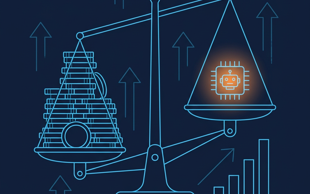 ROI math comparing the cost of an AI inside sales agent versus a human ISA
